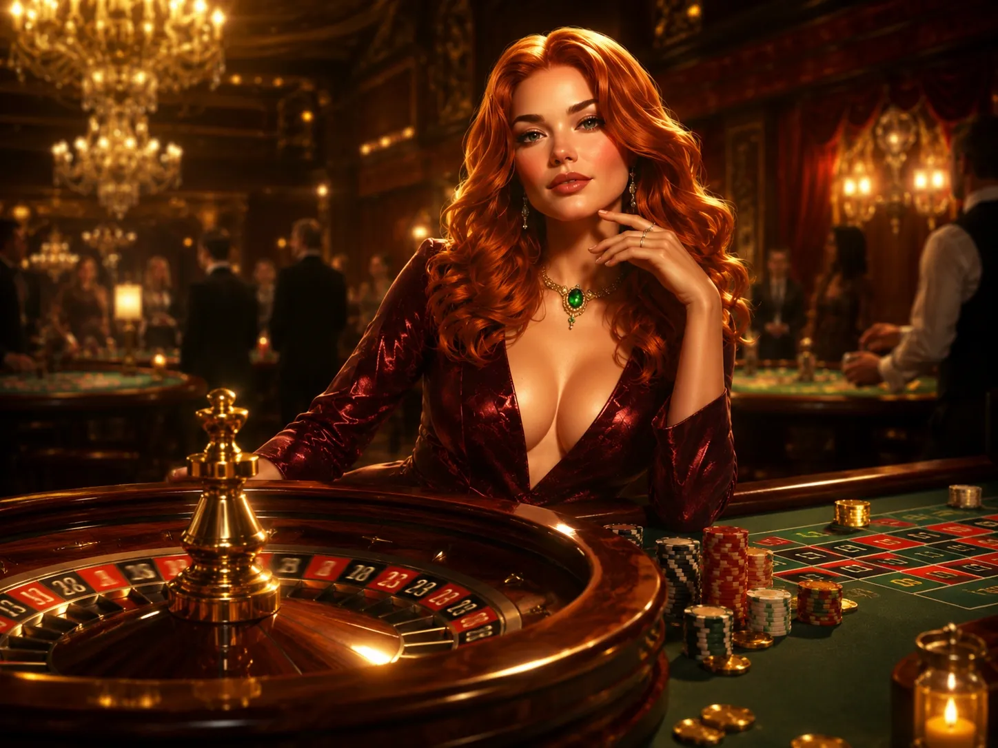 Roulette fortune table high stakes